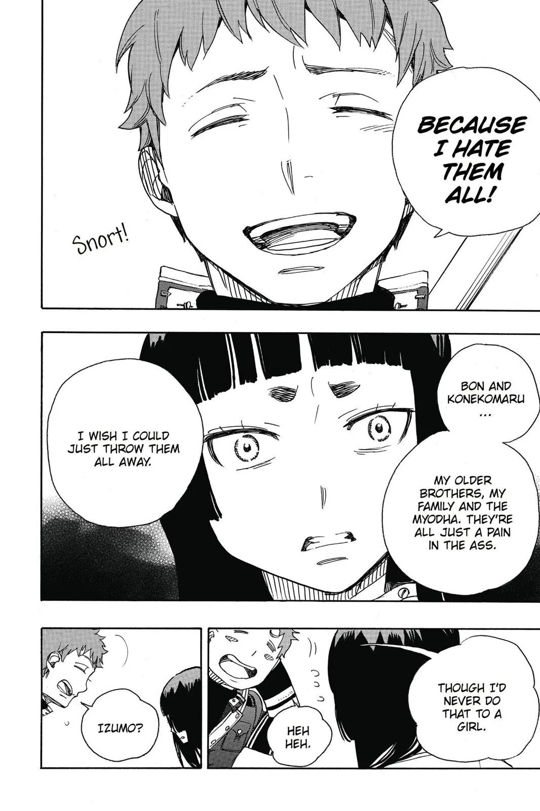 Blue Exorcist, chapter 51, page 27