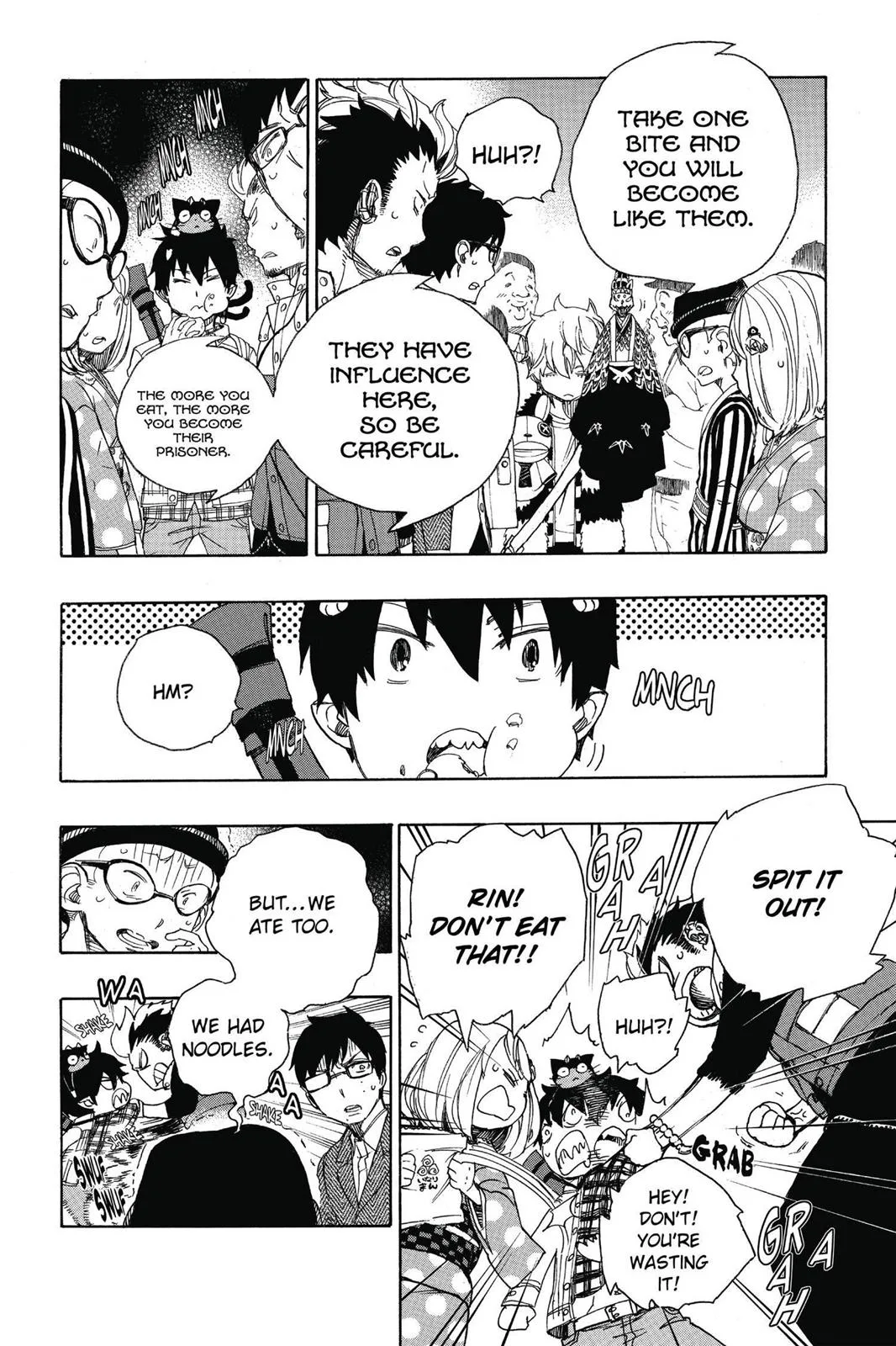 Blue Exorcist, chapter 54, page 14