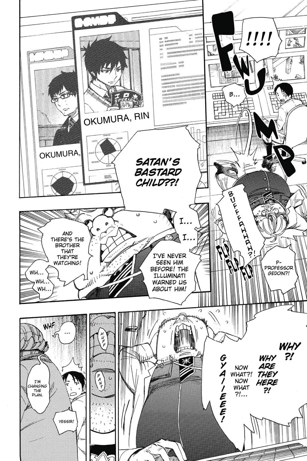 Blue Exorcist, chapter 55, page 14