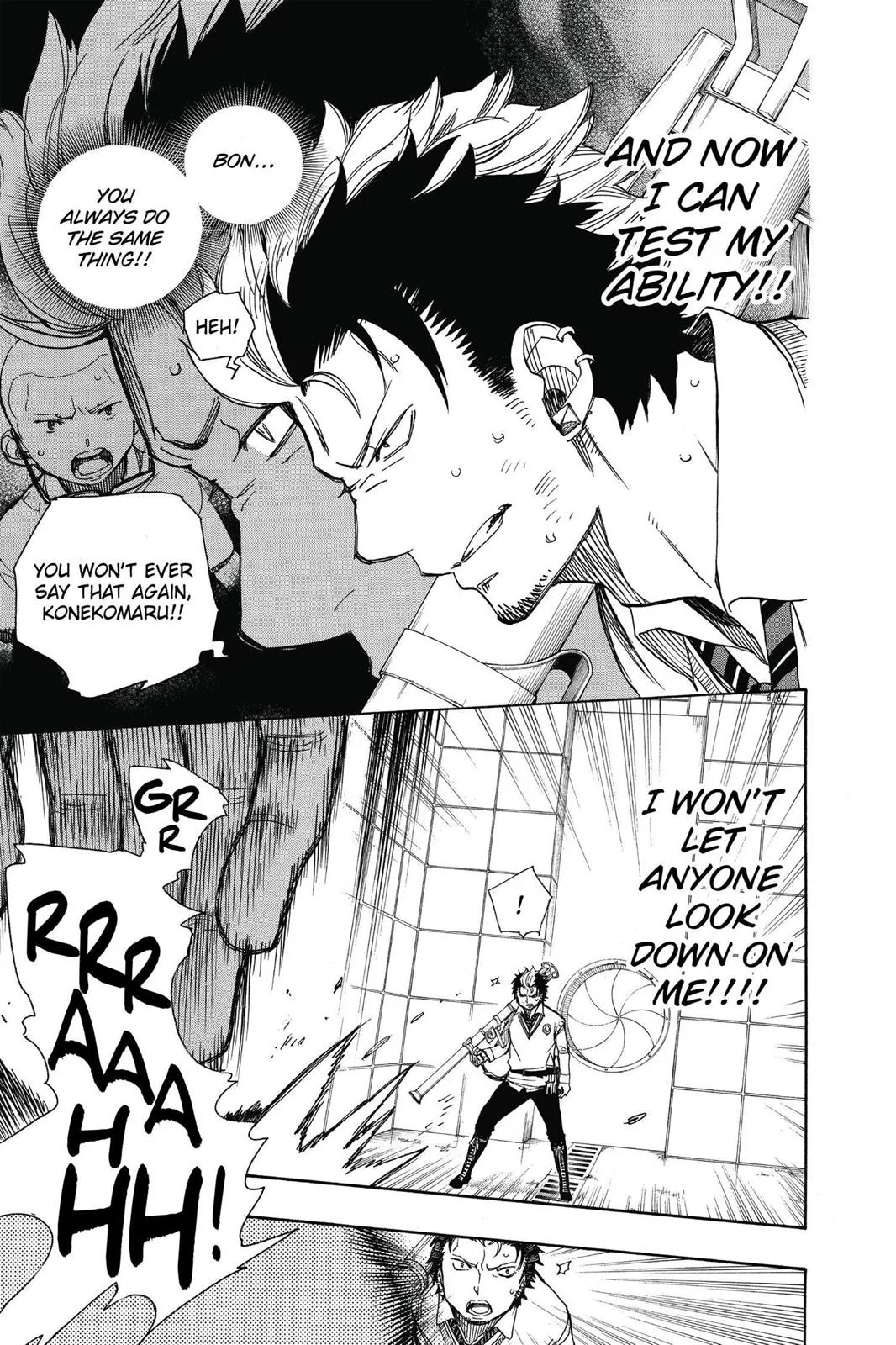 Blue Exorcist, chapter 58, page 17