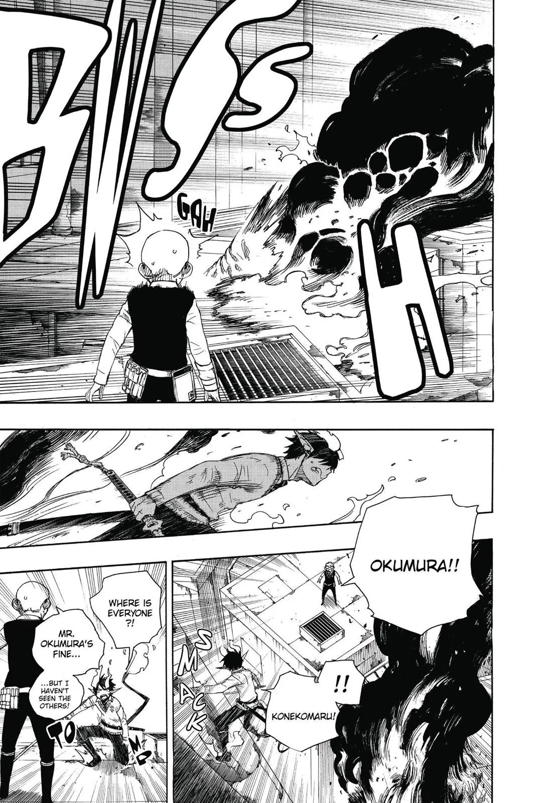 Blue Exorcist, chapter 58, page 35