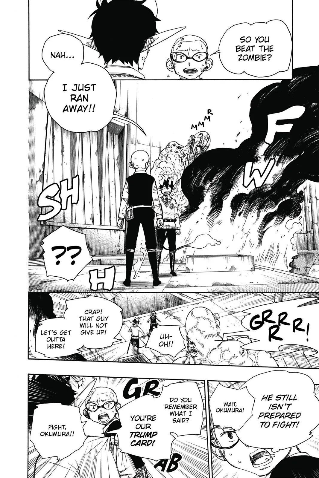 Blue Exorcist, chapter 58, page 36