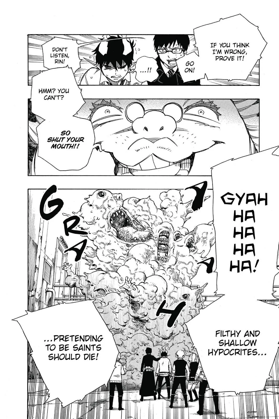 Blue Exorcist, chapter 59, page 14
