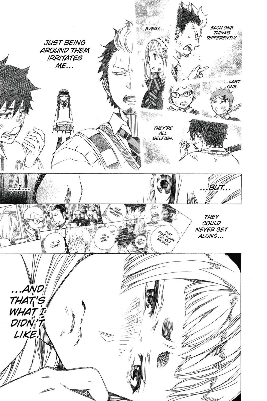 Blue Exorcist, chapter 60, page 25