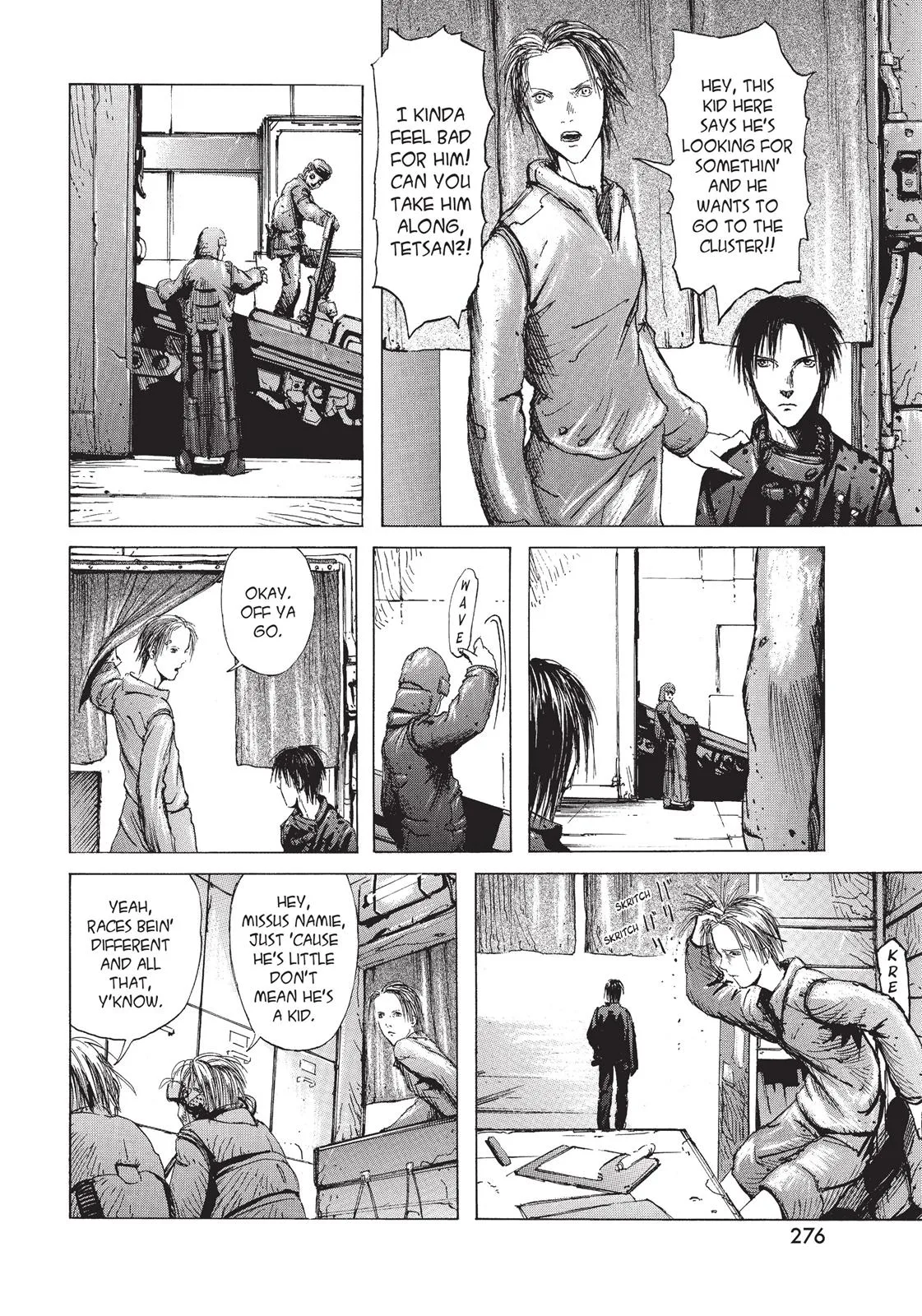 BLAME!, chapter 8, page 21