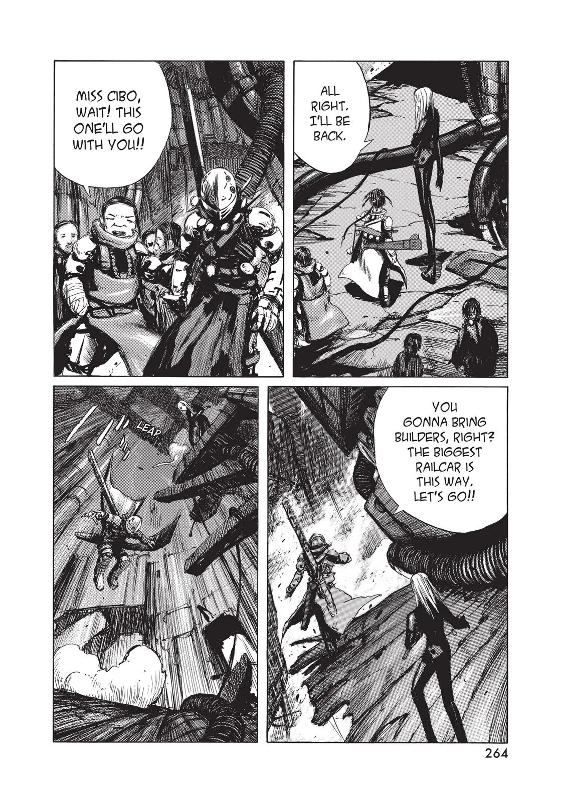 BLAME!, chapter 17, page 23