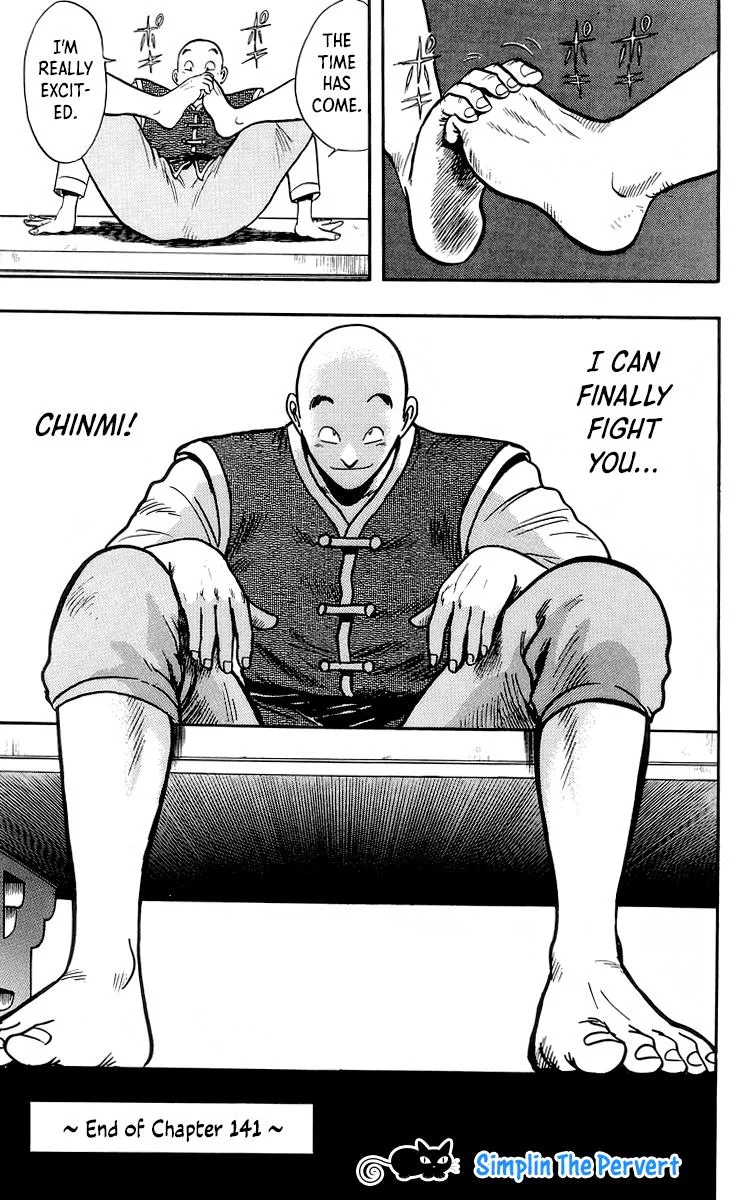 Tekken Chinmi, chapter 141, page 43