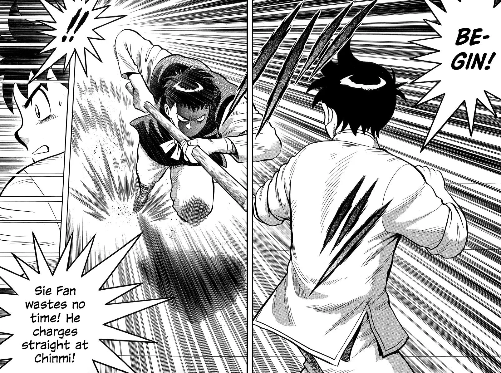 Tekken Chinmi, chapter 150, page 22