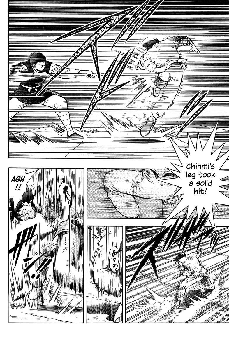 Tekken Chinmi, chapter 155, page 14
