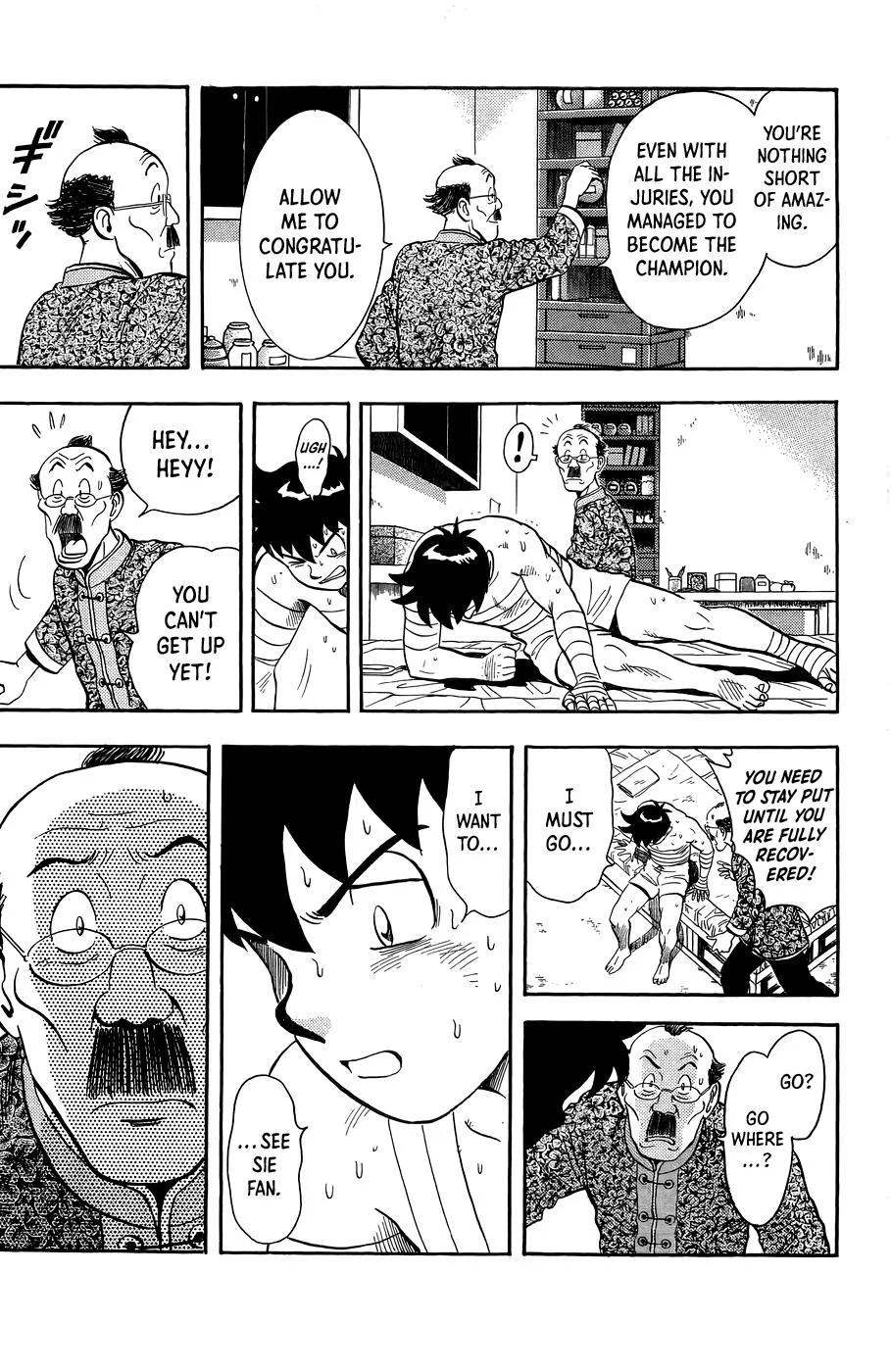 Tekken Chinmi, chapter 160, page 28