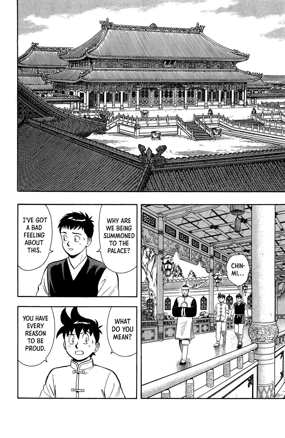 Tekken Chinmi, chapter 161, page 22