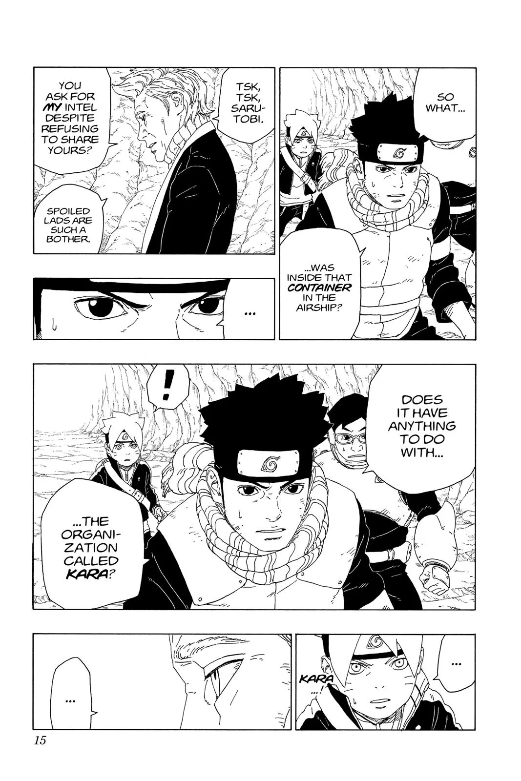 Boruto - Naruto Next Generations, chapter 20, page 15