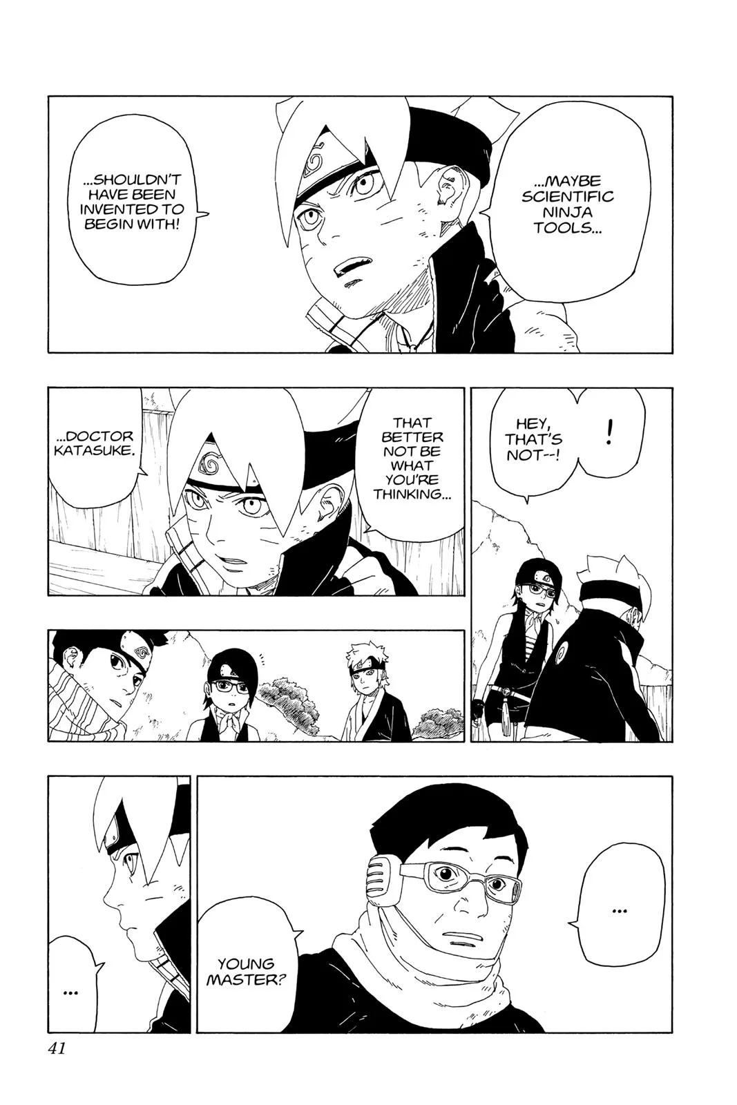 Boruto - Naruto Next Generations, chapter 20, page 41