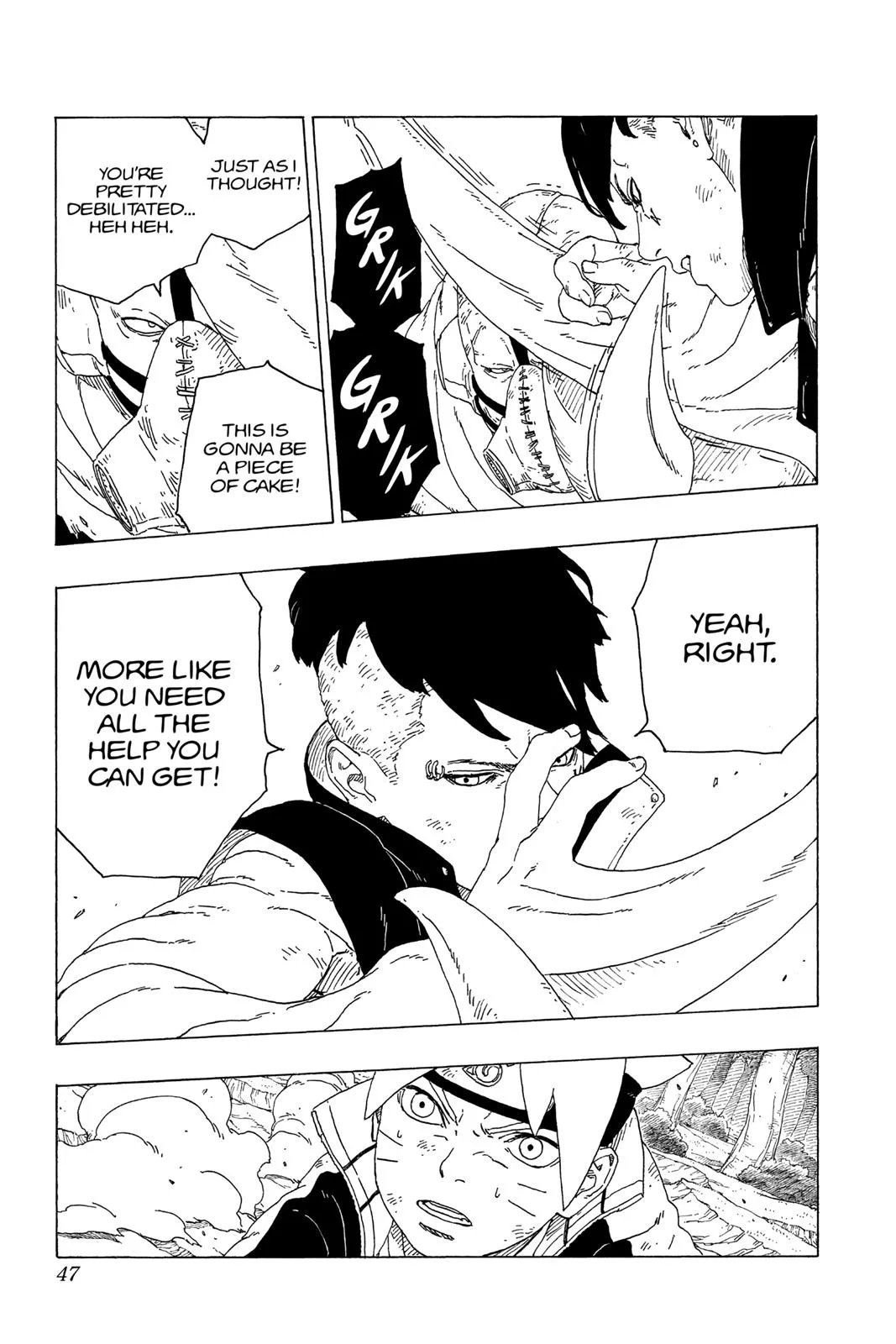 Boruto - Naruto Next Generations, chapter 24, page 47