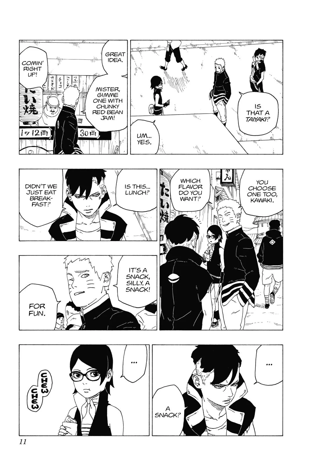Boruto - Naruto Next Generations, chapter 28, page 11