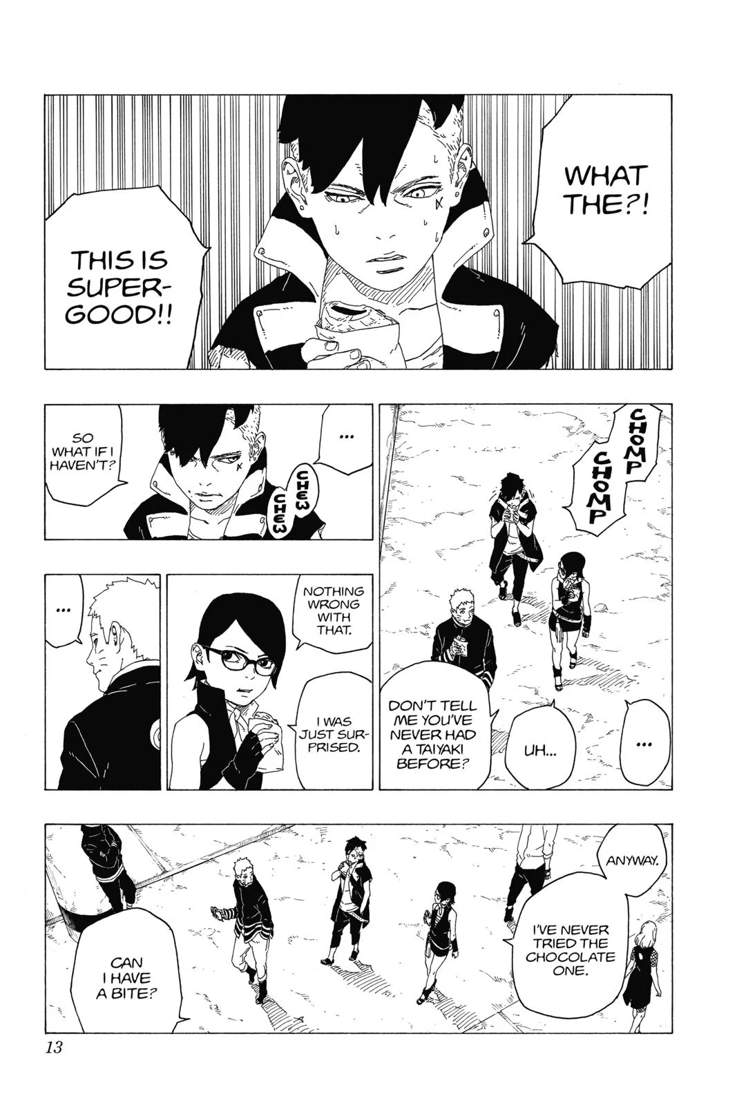 Boruto - Naruto Next Generations, chapter 28, page 13