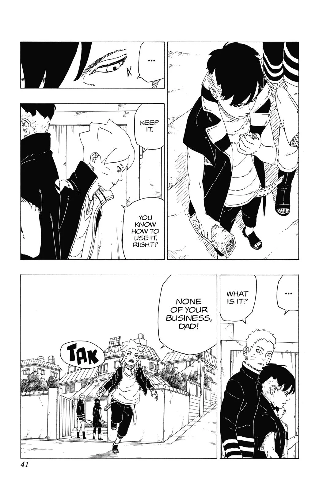 Boruto - Naruto Next Generations, chapter 28, page 41