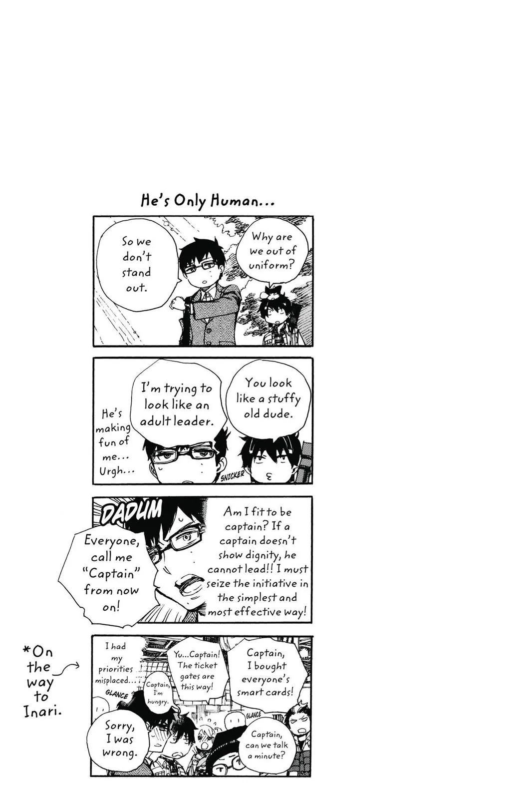 Blue Exorcist, chapter 62, page 40
