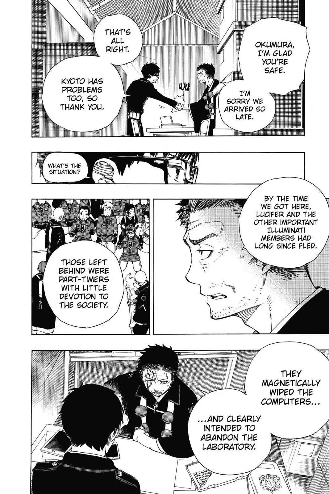 Blue Exorcist, chapter 64, page 2