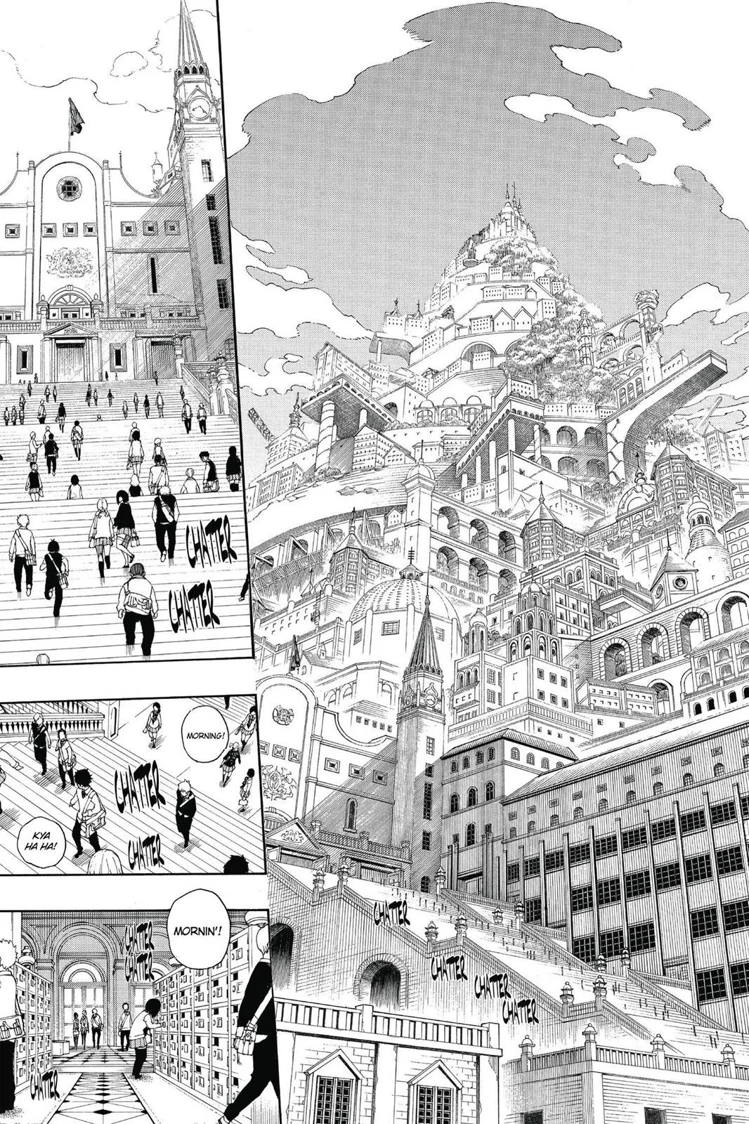 Blue Exorcist, chapter 65, page 3
