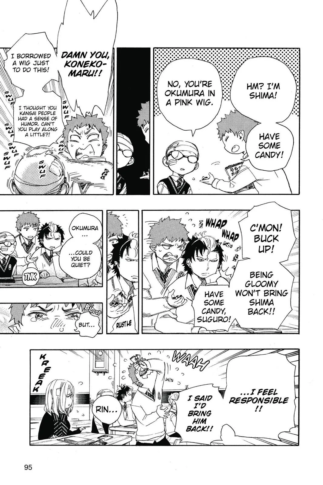 Blue Exorcist, chapter 65, page 19