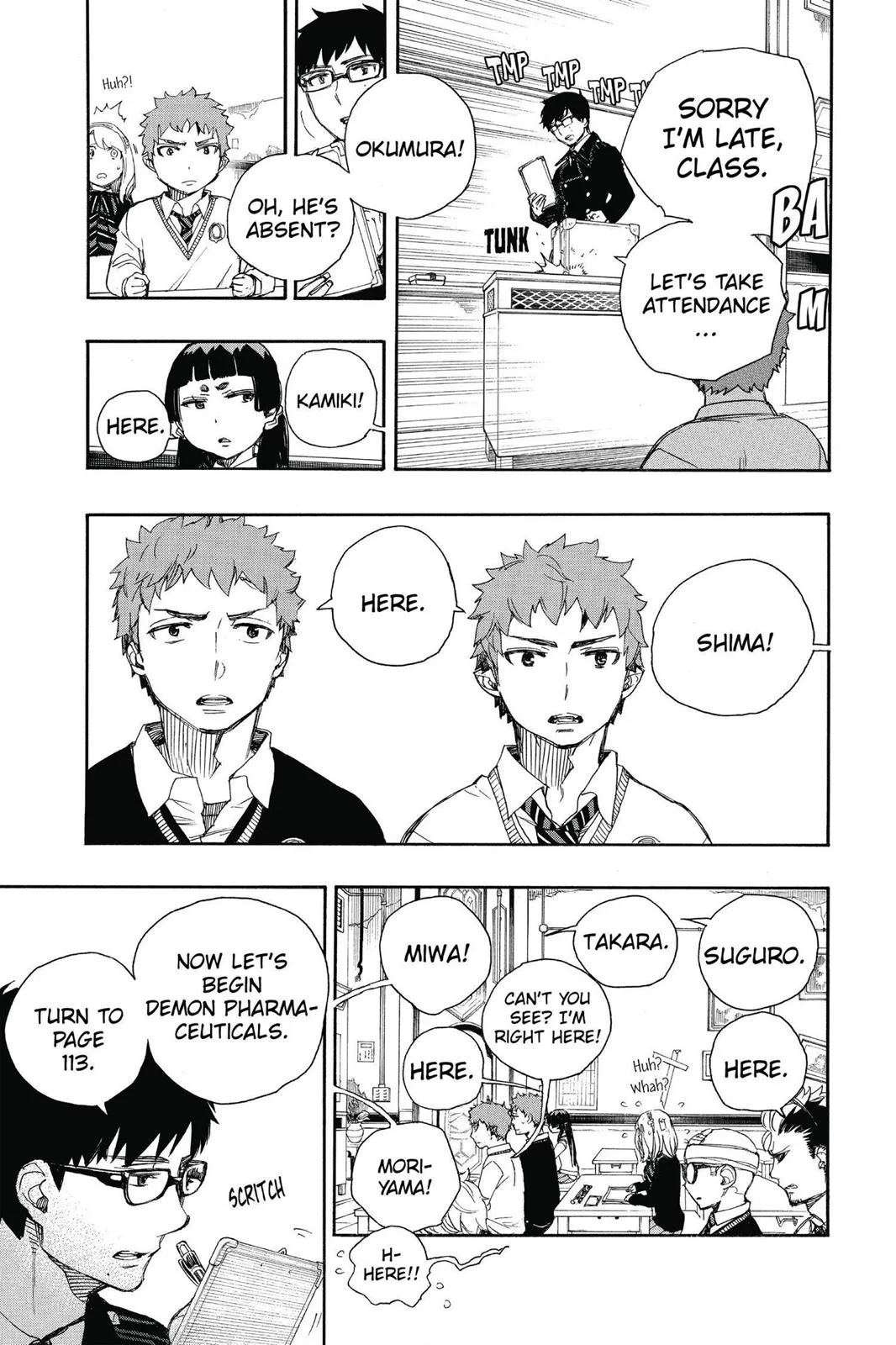 Blue Exorcist, chapter 65, page 21