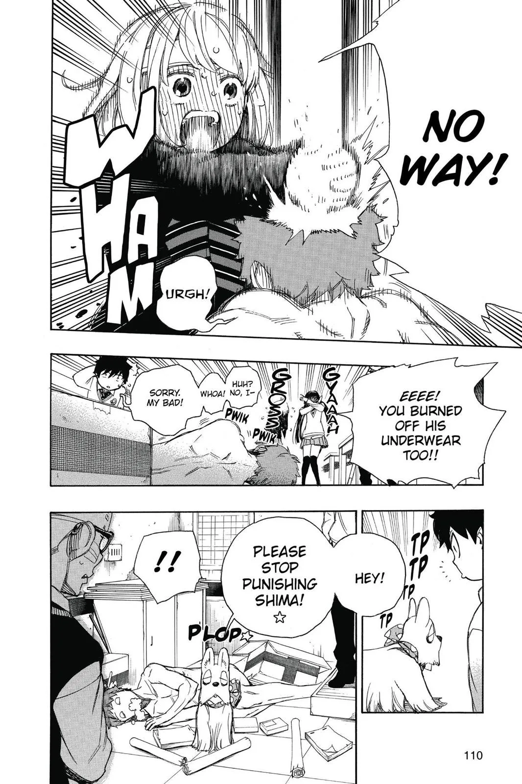 Blue Exorcist, chapter 65, page 33