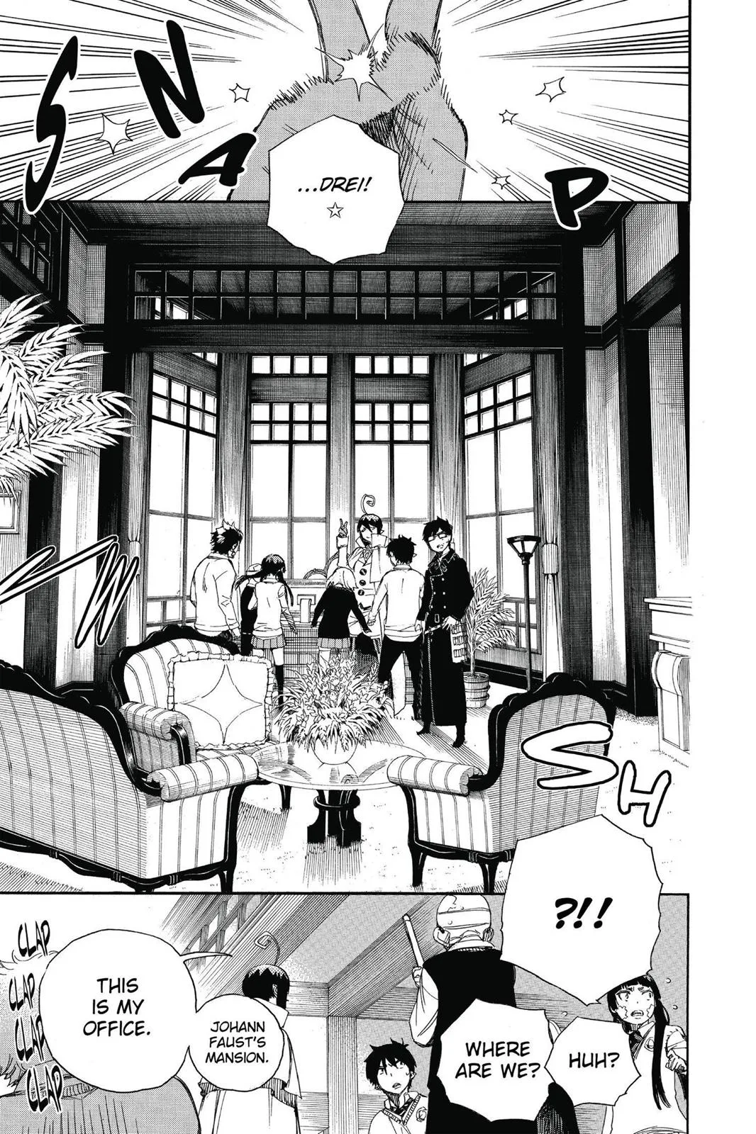 Blue Exorcist, chapter 66, page 3