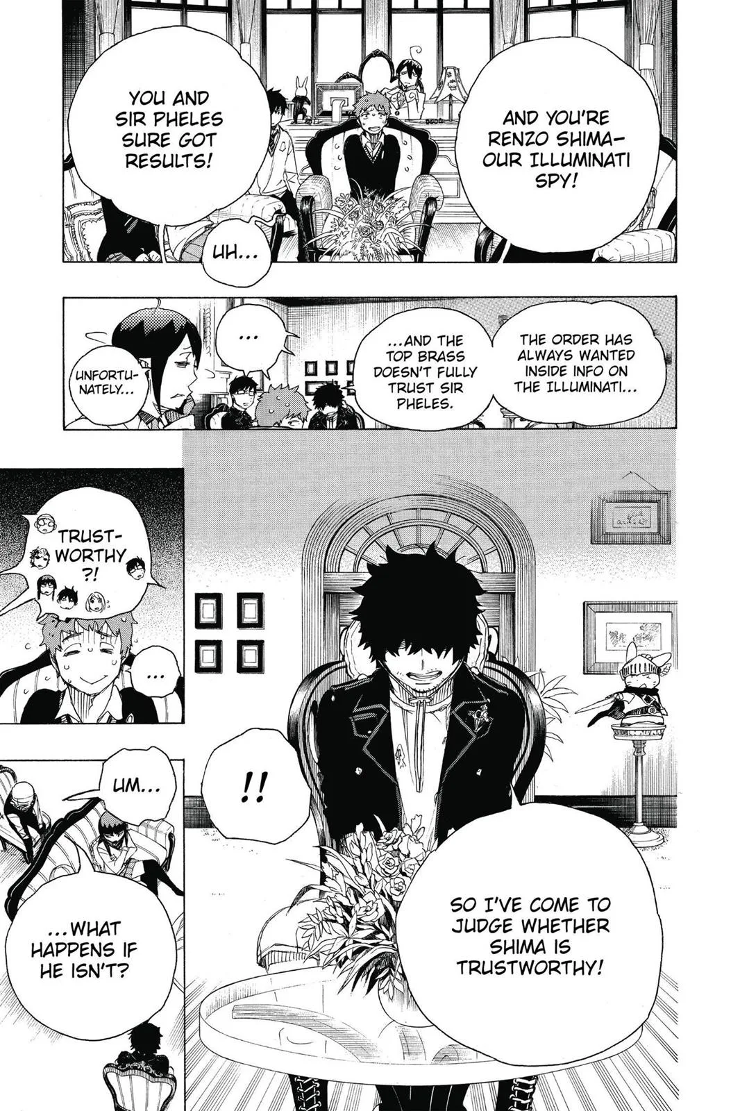 Blue Exorcist, chapter 66, page 7