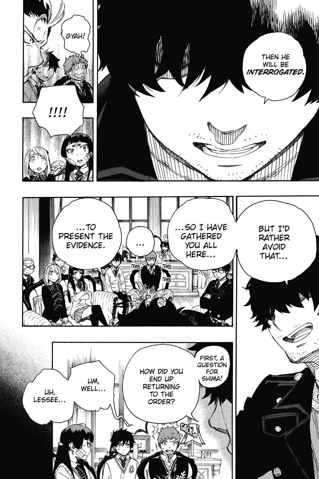 Blue Exorcist, chapter 66, page 8