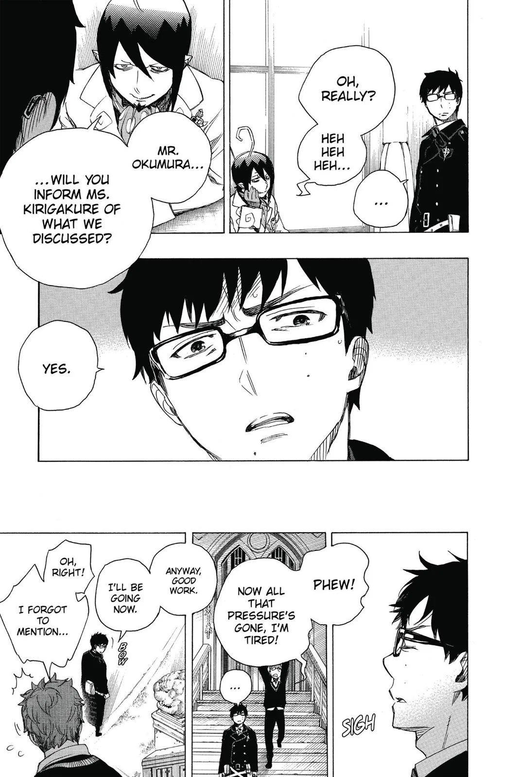 Blue Exorcist, chapter 66, page 32