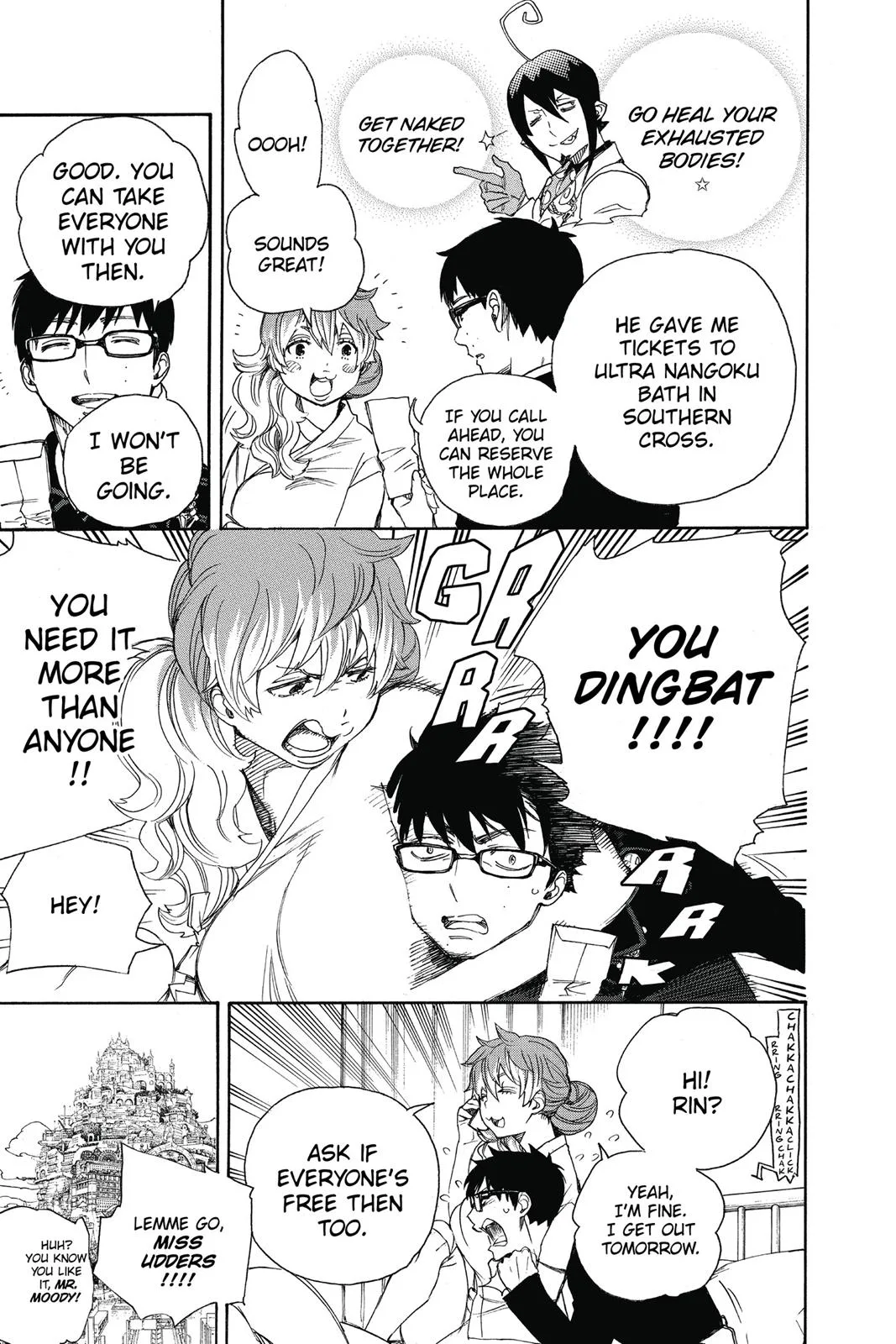Blue Exorcist, chapter 68, page 13