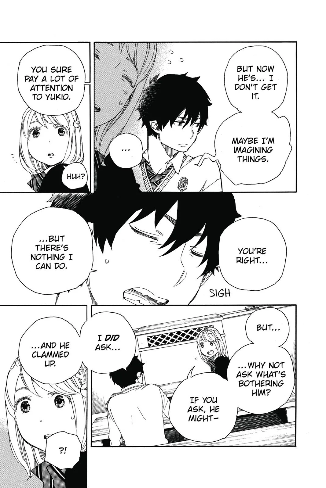 Blue Exorcist, chapter 69, page 31