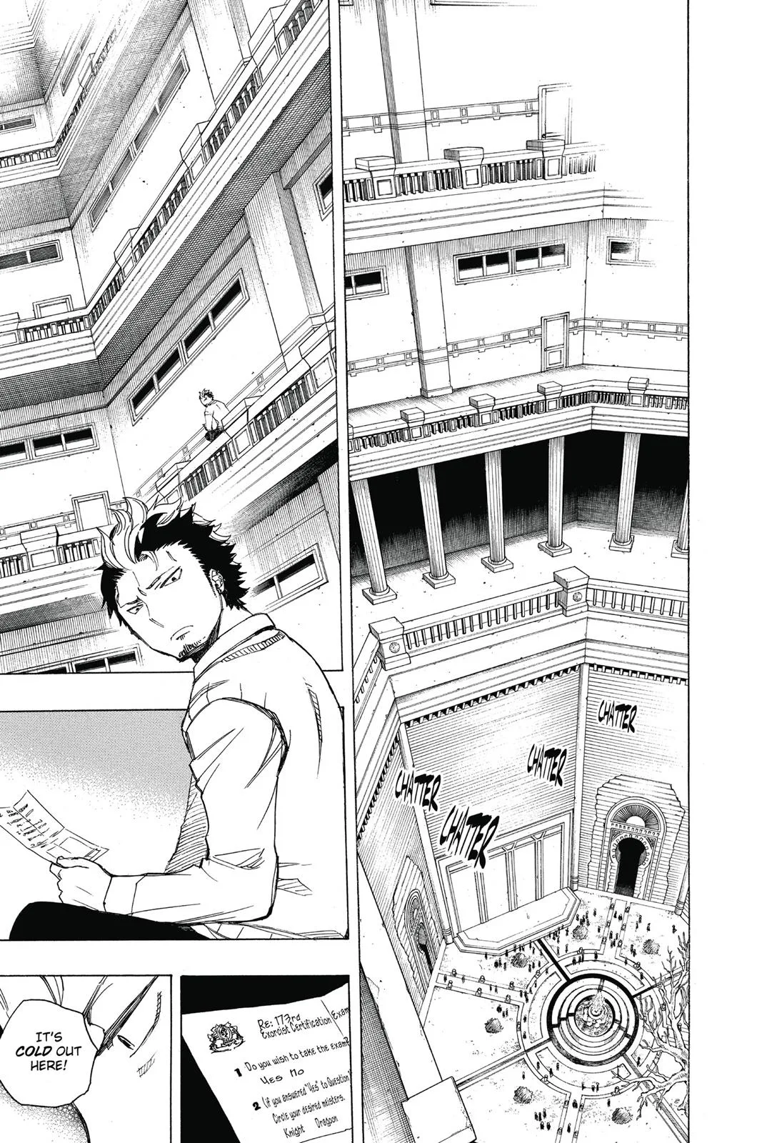 Blue Exorcist, chapter 70, page 5