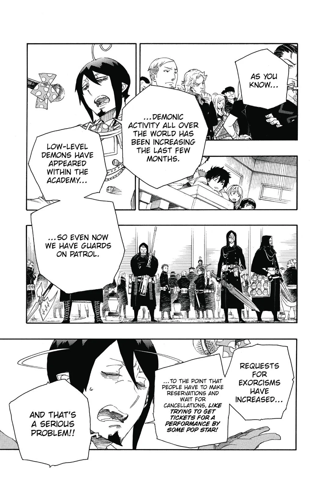 Blue Exorcist, chapter 70, page 11
