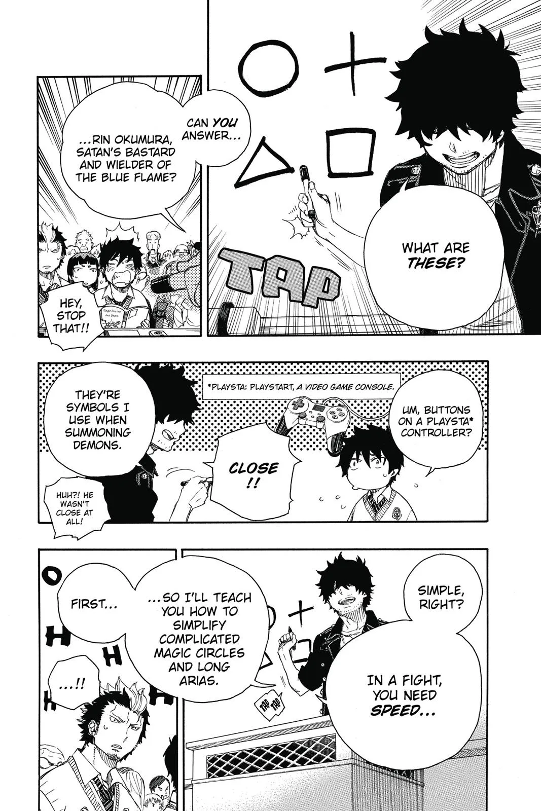 Blue Exorcist, chapter 70, page 19