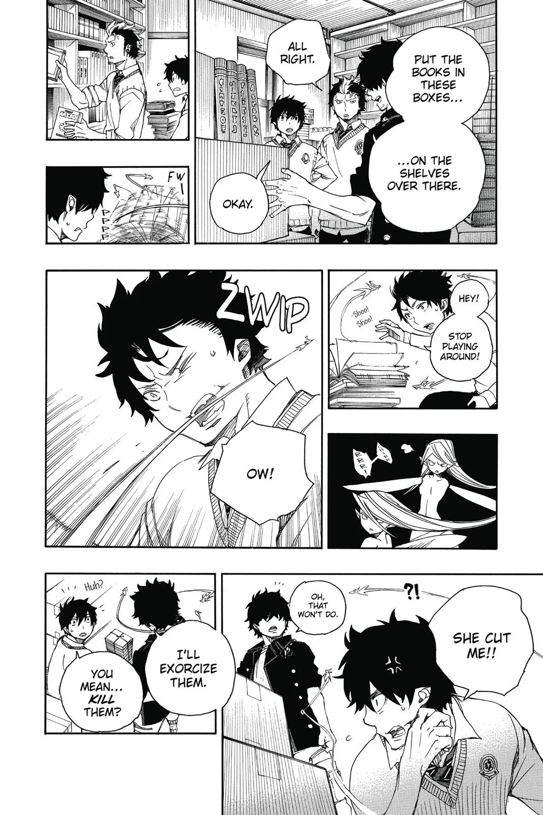 Blue Exorcist, chapter 70, page 25