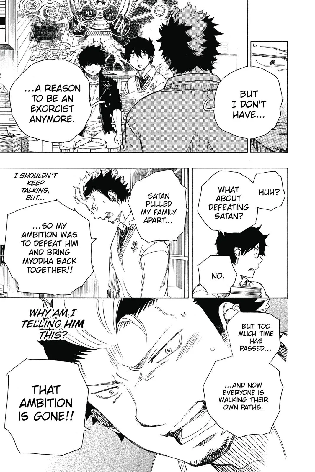 Blue Exorcist, chapter 70, page 28