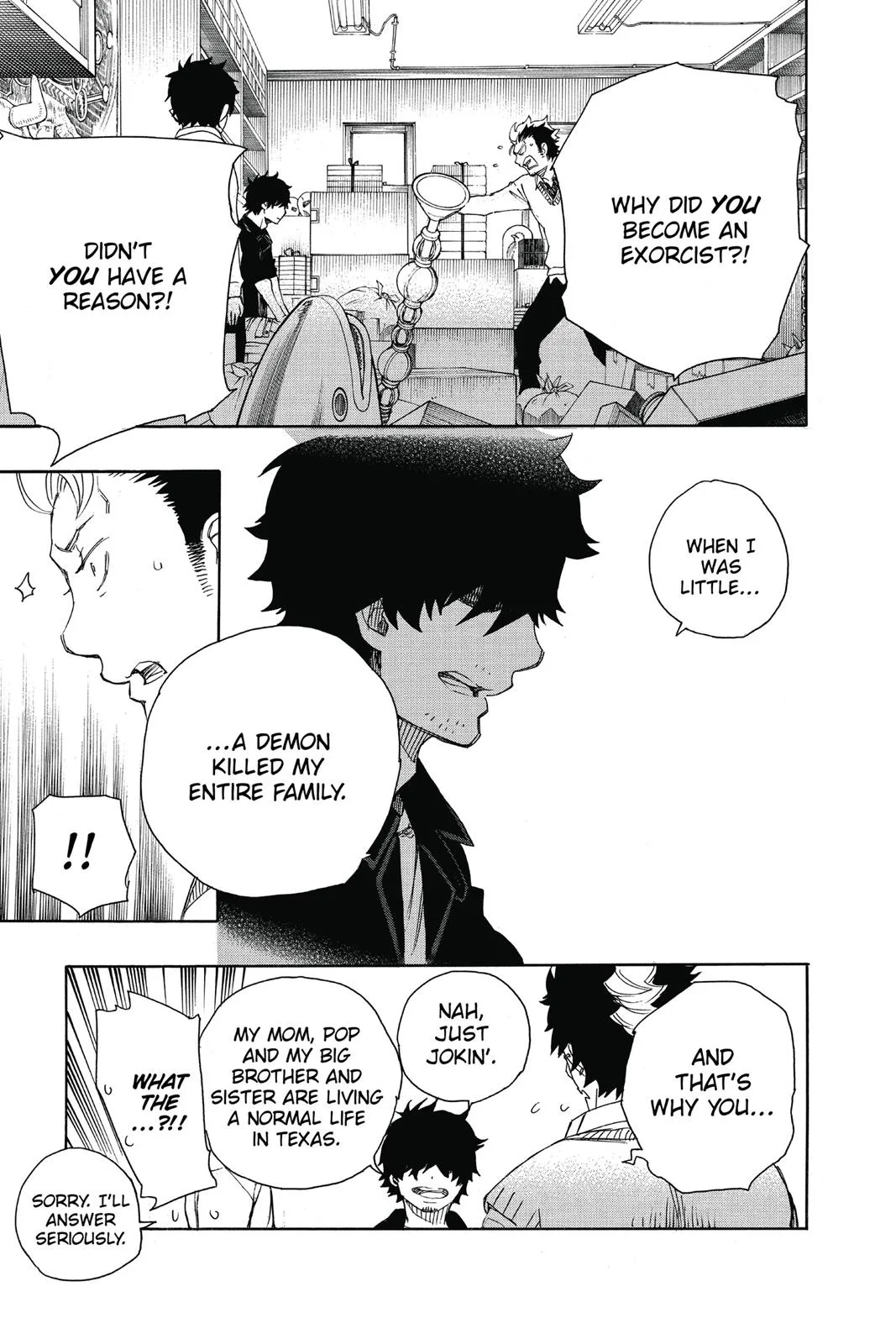 Blue Exorcist, chapter 70, page 30