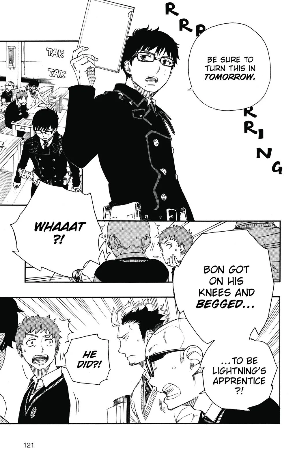 Blue Exorcist, chapter 71, page 7