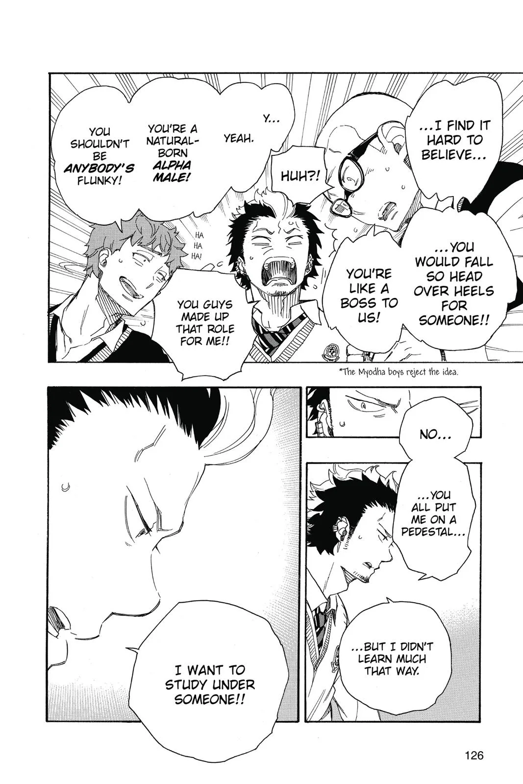Blue Exorcist, chapter 71, page 12