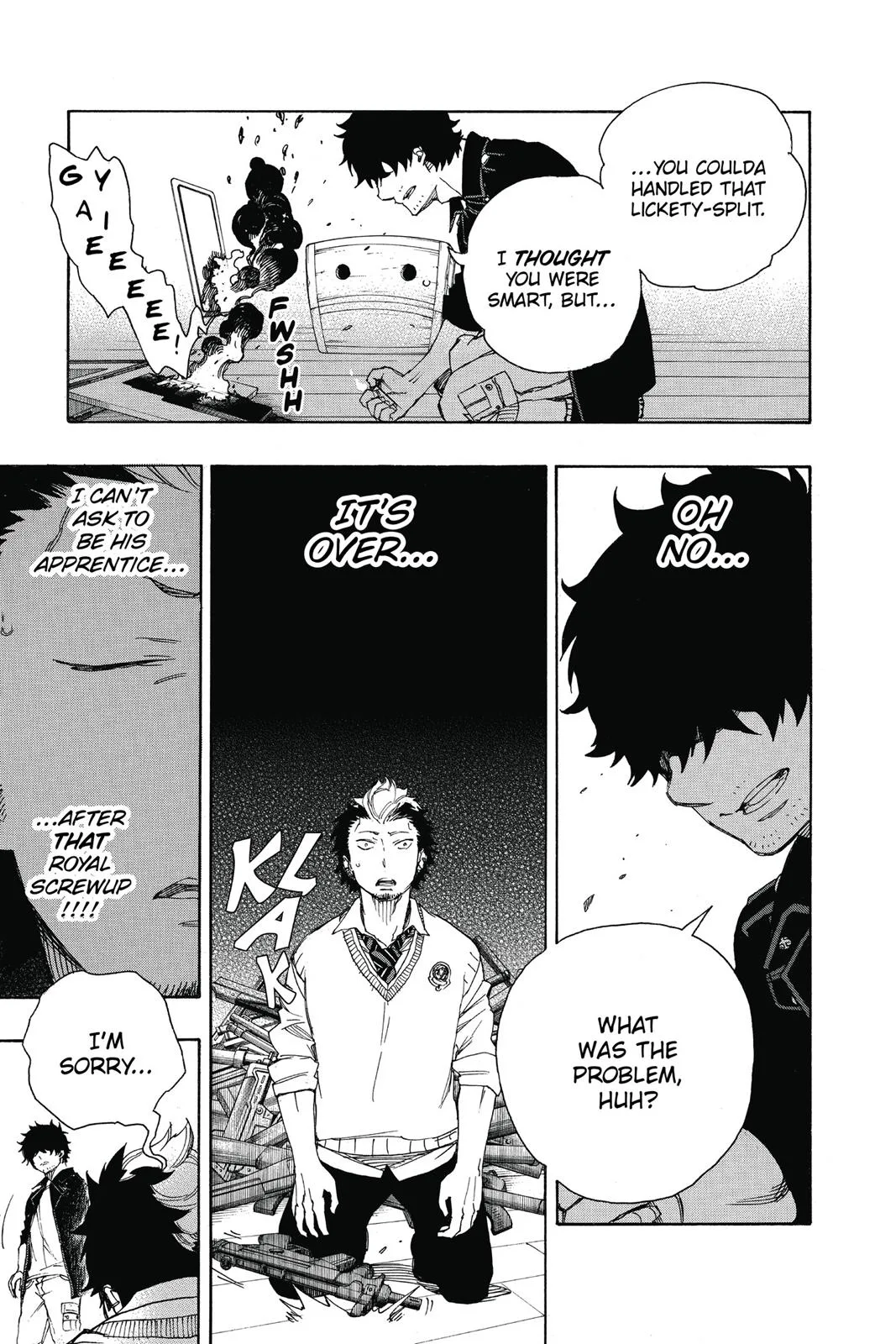 Blue Exorcist, chapter 71, page 29