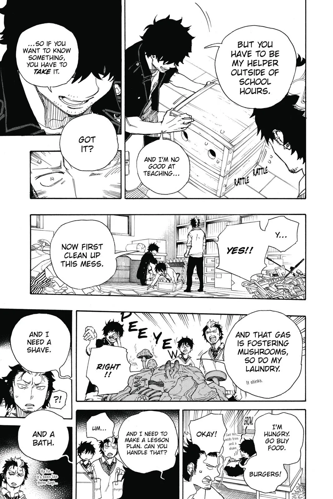 Blue Exorcist, chapter 71, page 31