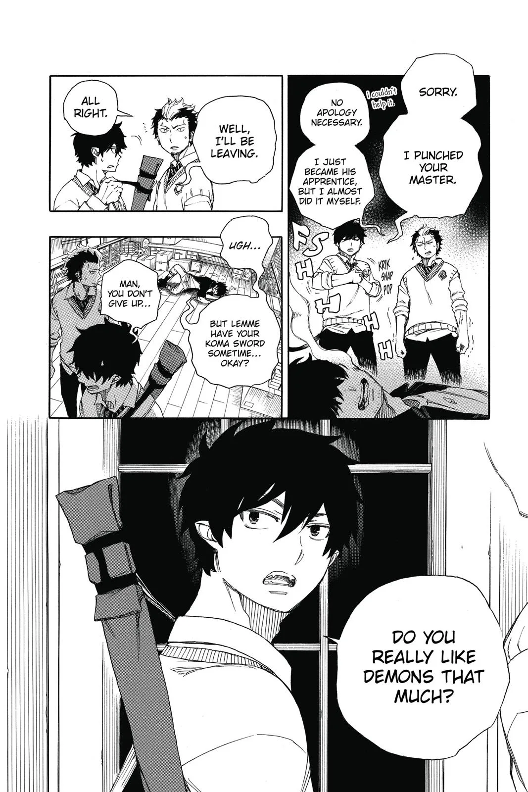 Blue Exorcist, chapter 71, page 32