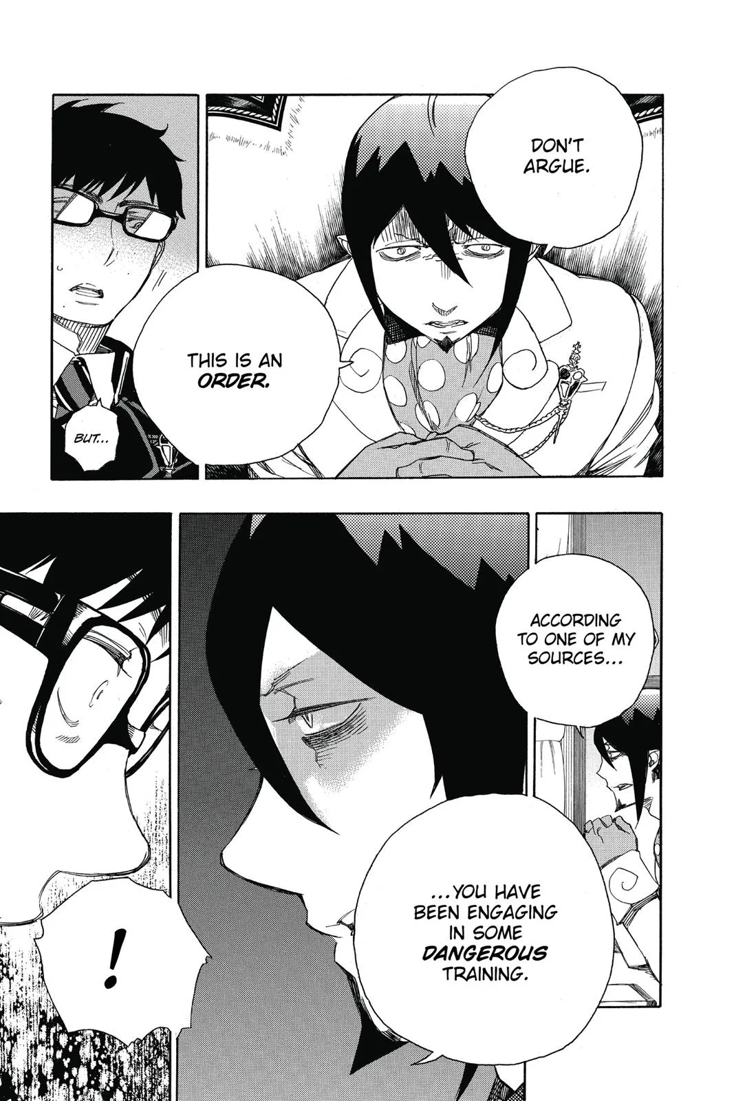 Blue Exorcist, chapter 74, page 10