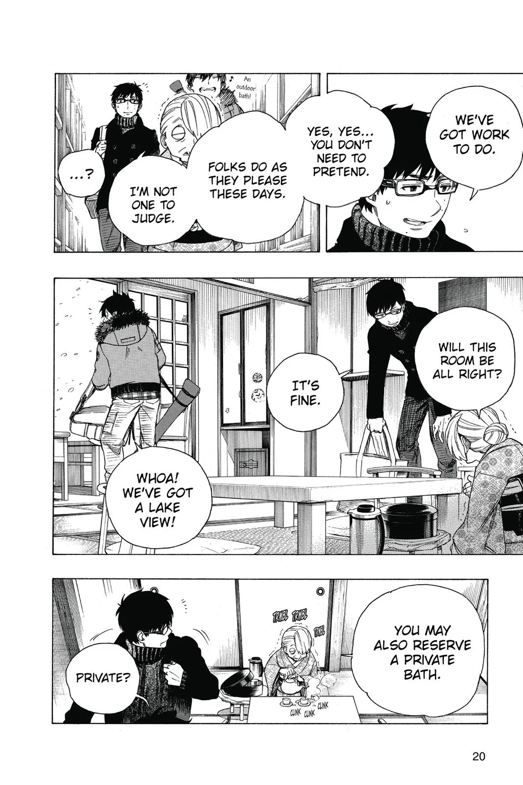 Blue Exorcist, chapter 74, page 21