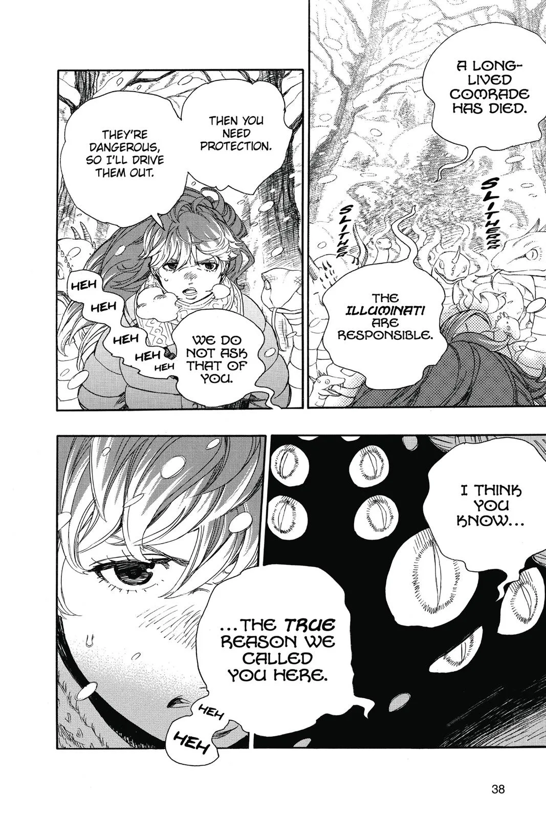 Blue Exorcist, chapter 74, page 39