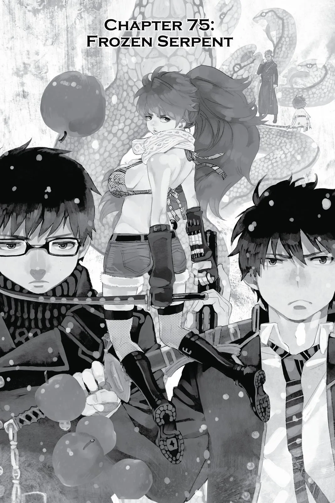 Blue Exorcist, chapter 75, page 1