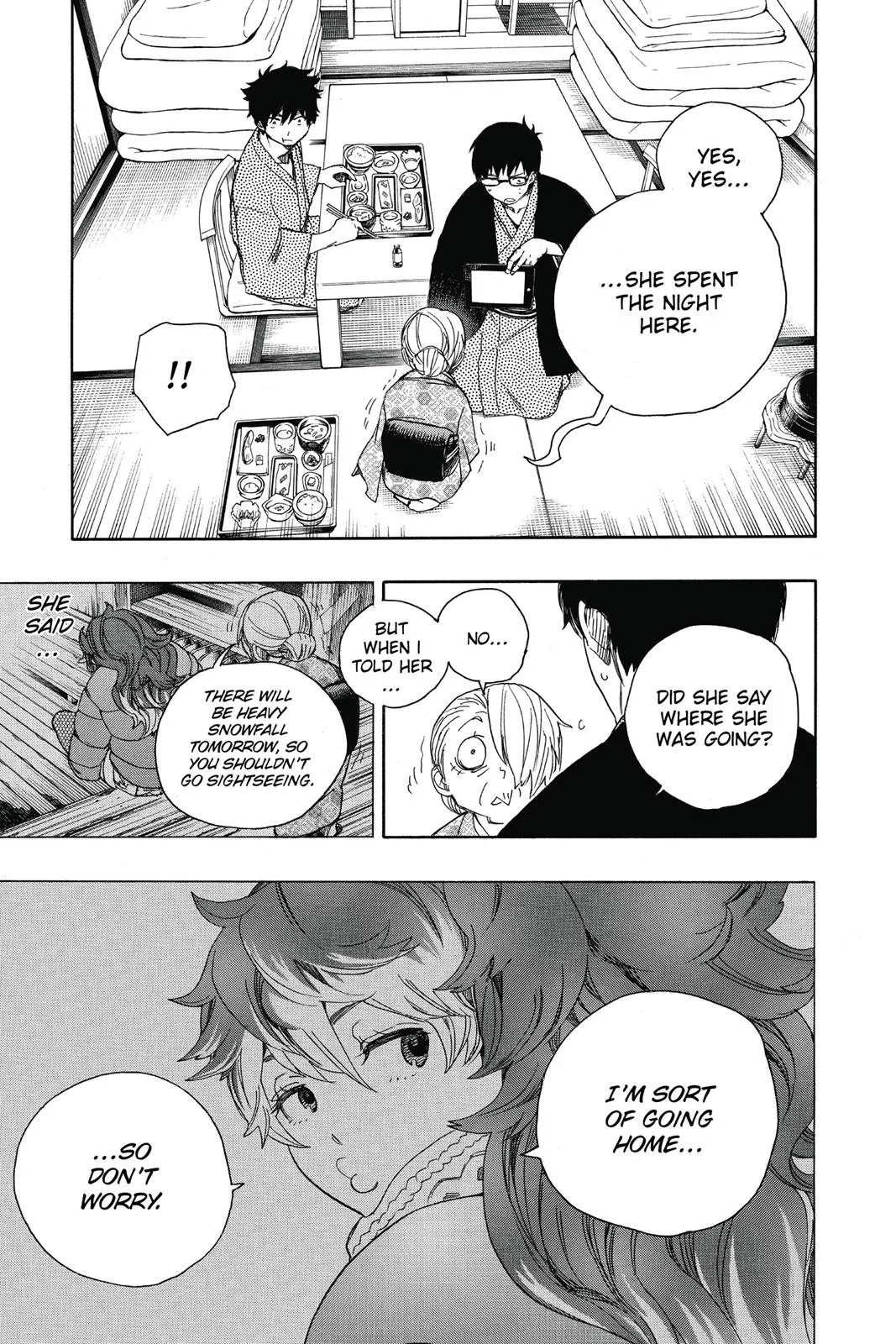 Blue Exorcist, chapter 75, page 3