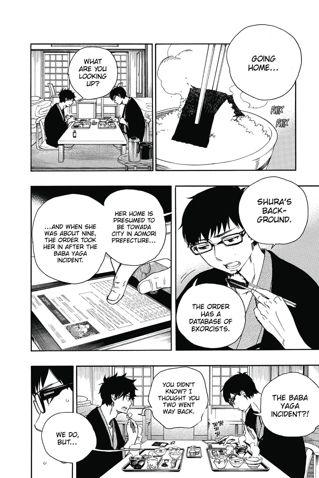Blue Exorcist, chapter 75, page 4